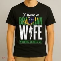 Brazilian Wife Brazilian Woman Brazil T-Shirt thumb 3