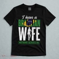 Brazilian Wife Brazilian Woman Brazil T-Shirt thumb 5