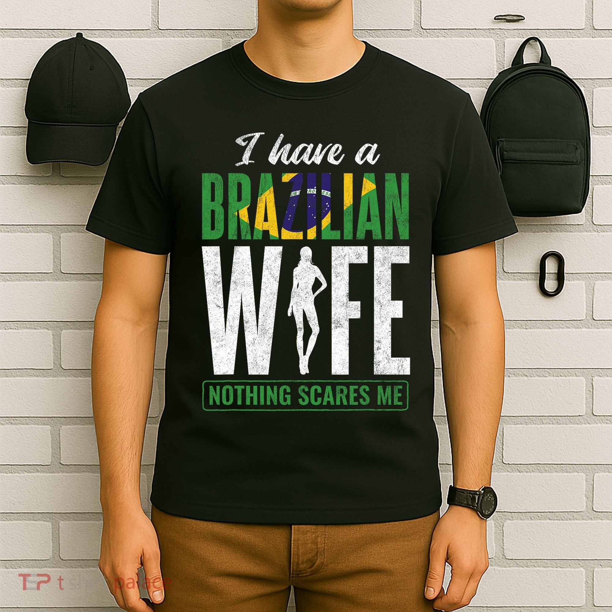 Brazilian Wife Brazilian Woman Brazil T-Shirt