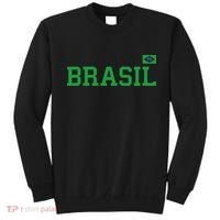 Brazil Women Brasil Brazilian Flag Yellow Sweatshirt thumb 0