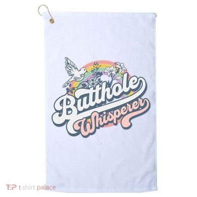Butthole Whisperer Golf Towel