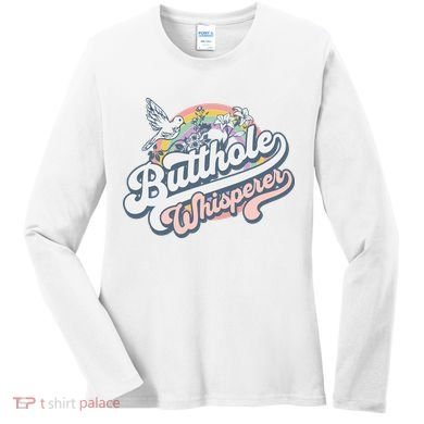 Butthole Whisperer Women's Long Sleeve Shirt