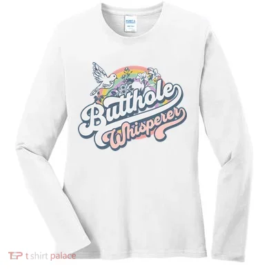 Butthole Whisperer Women's Long Sleeve Shirt