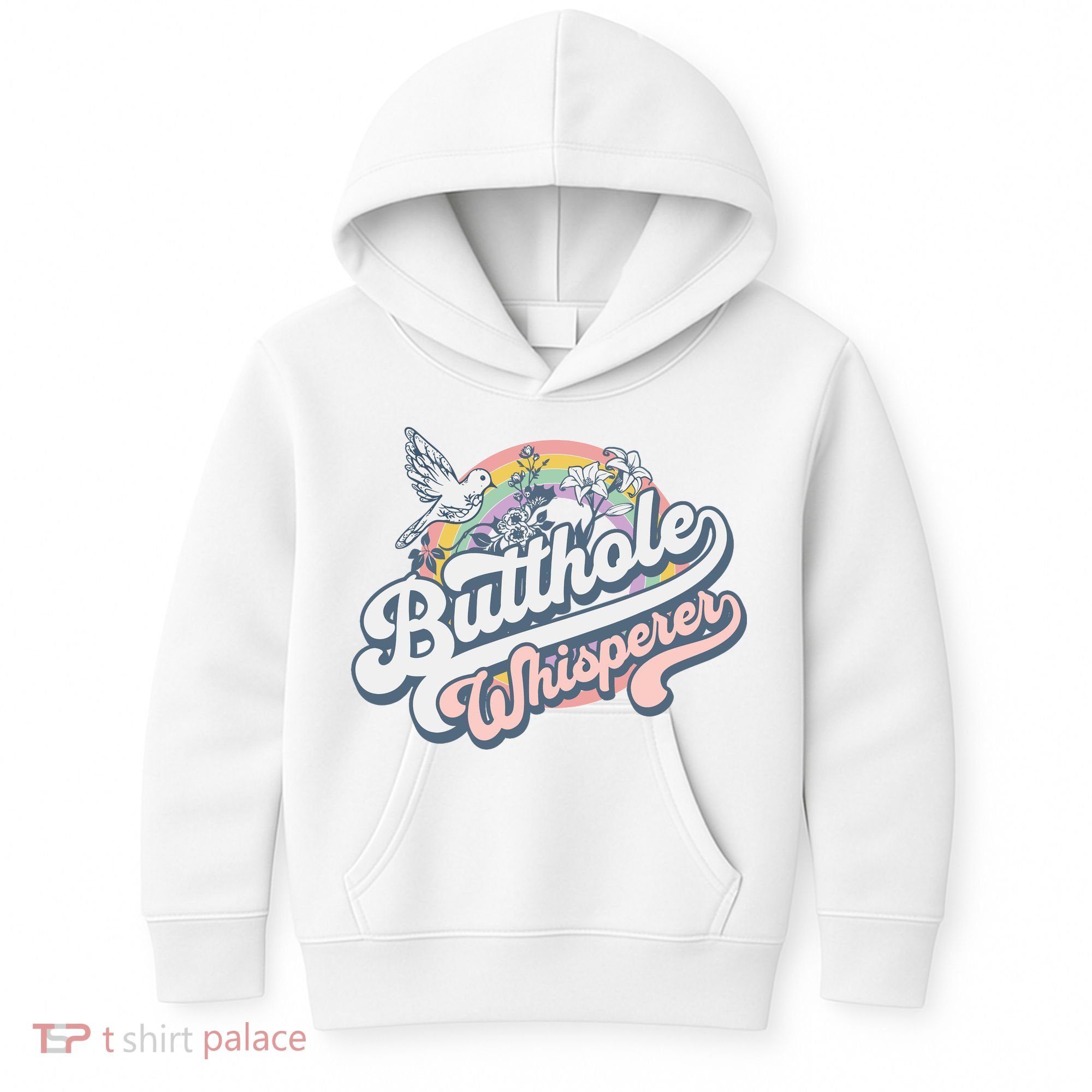 Butthole Whisperer Kids Hoodie