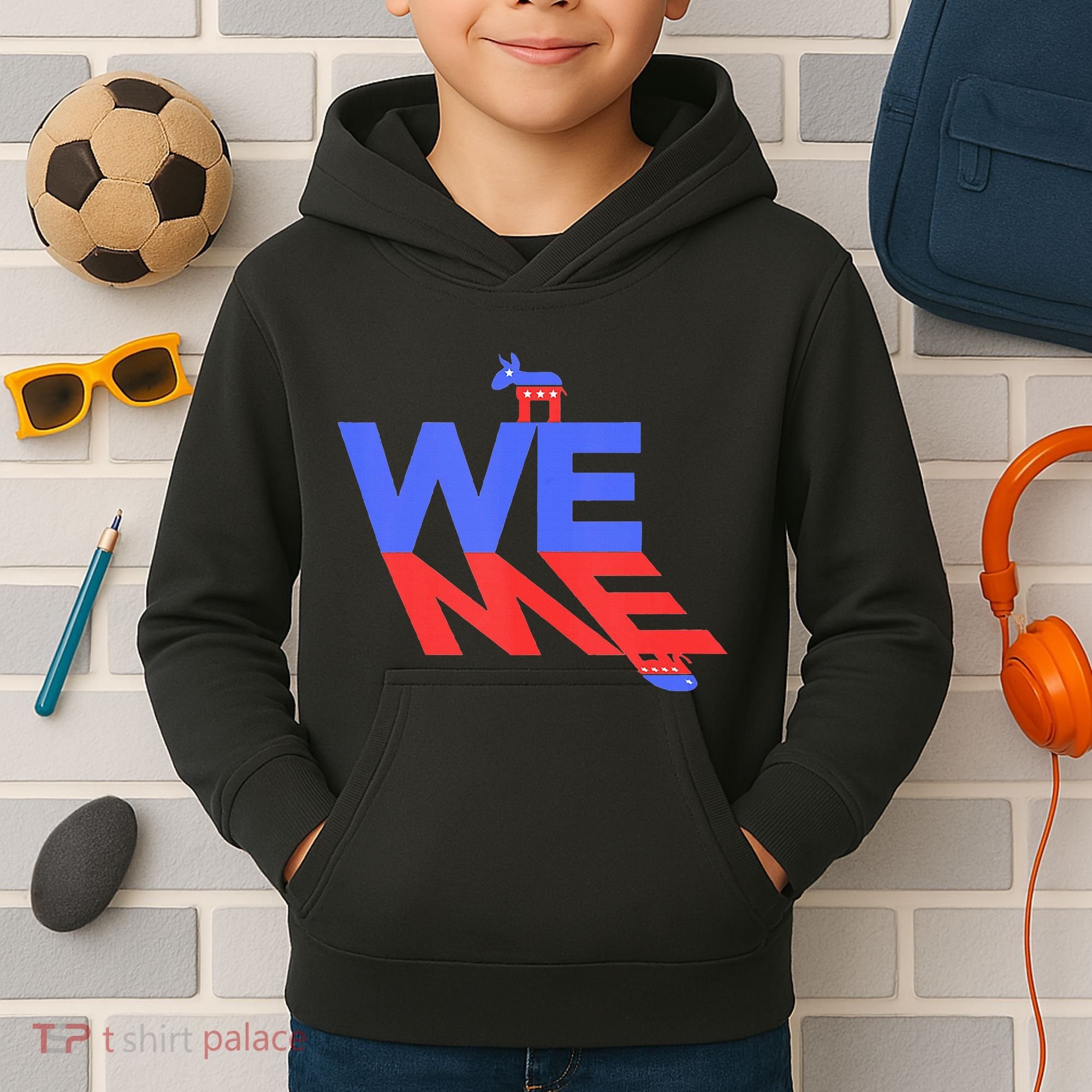 Blue Wave Kids Hoodie
