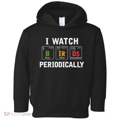 Bird Watcher Bird Watching Birding Bird Lover Toddler Hoodie