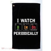 Bird Watcher Bird Watching Birding Bird Lover Golf Towel thumb 0