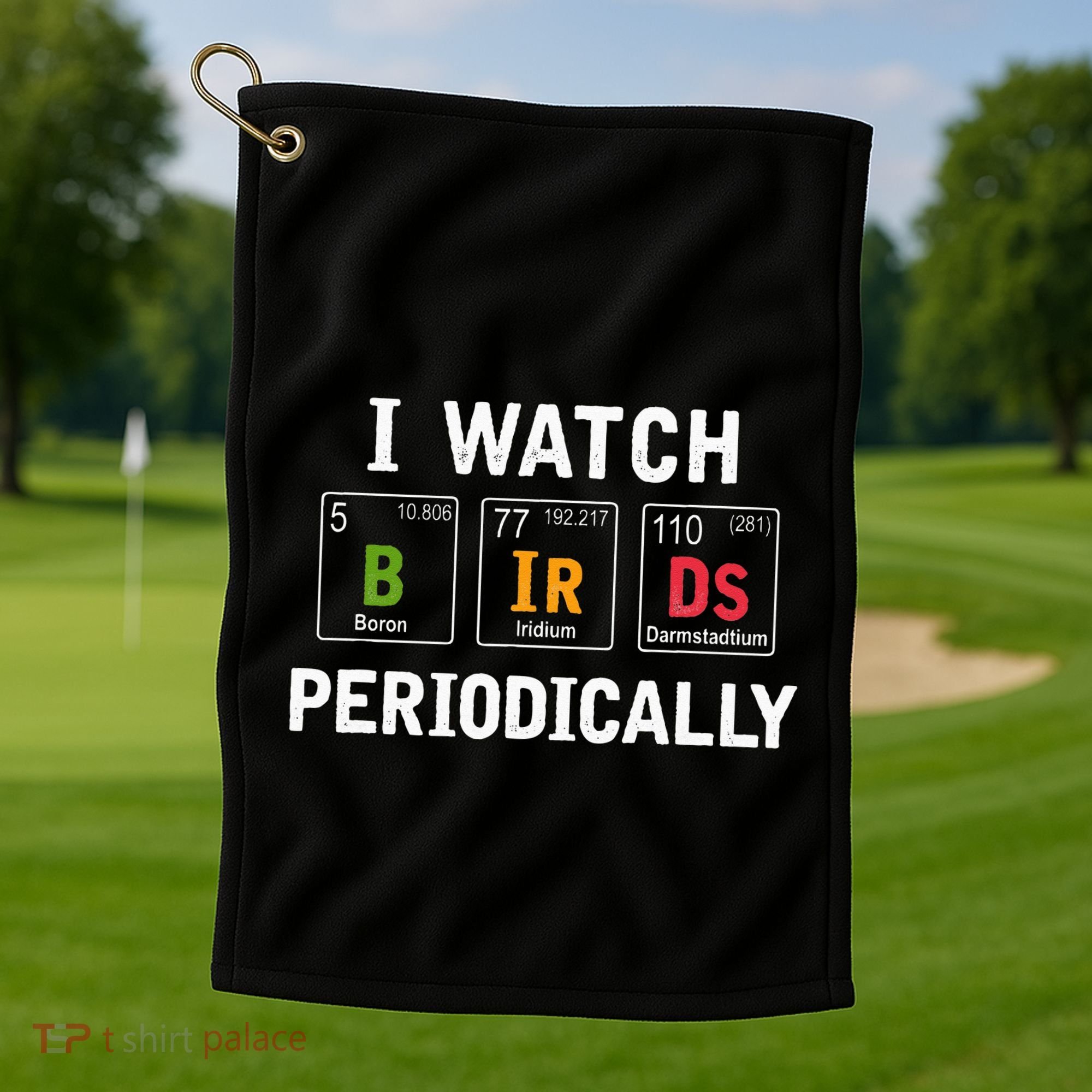Bird Watcher Bird Watching Birding Bird Lover Golf Towel