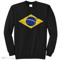 Brazil Women Brasil Brazilian Flag Green Sweatshirt thumb 0