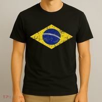 Brazil Women Brasil Brazilian Flag Green T-Shirt thumb 3