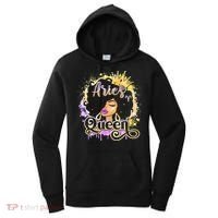 Black Wo Birthday Melanin Aries Queen Women's Hoodie thumb 0