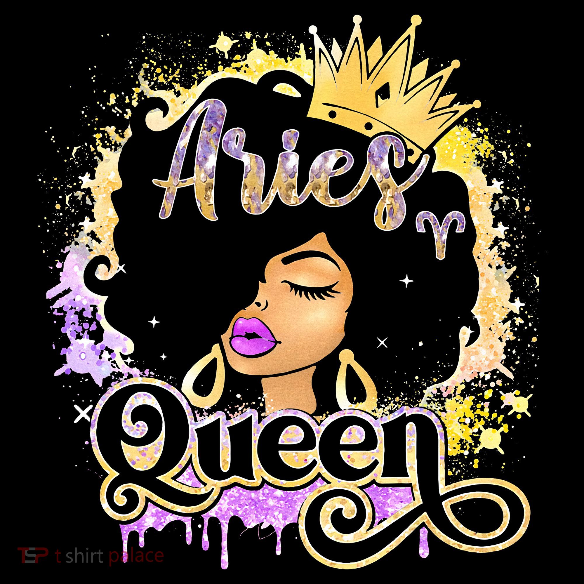 Black Wo Birthday Melanin Aries Queen Women's Hoodie