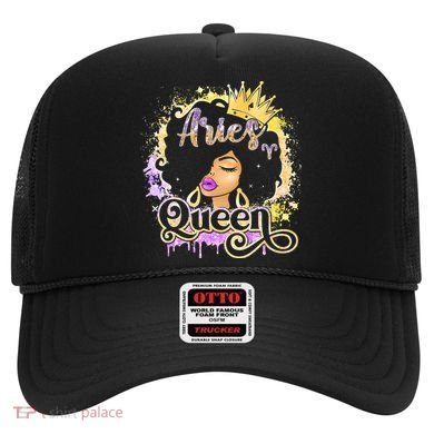 Black Wo Birthday Melanin Aries Queen Hat