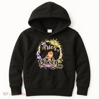 Black Wo Birthday Melanin Aries Queen Kids Hoodie thumb 0
