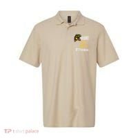 Bruh We Back 12th Grade Dinosaur Lovers Polo thumb 0