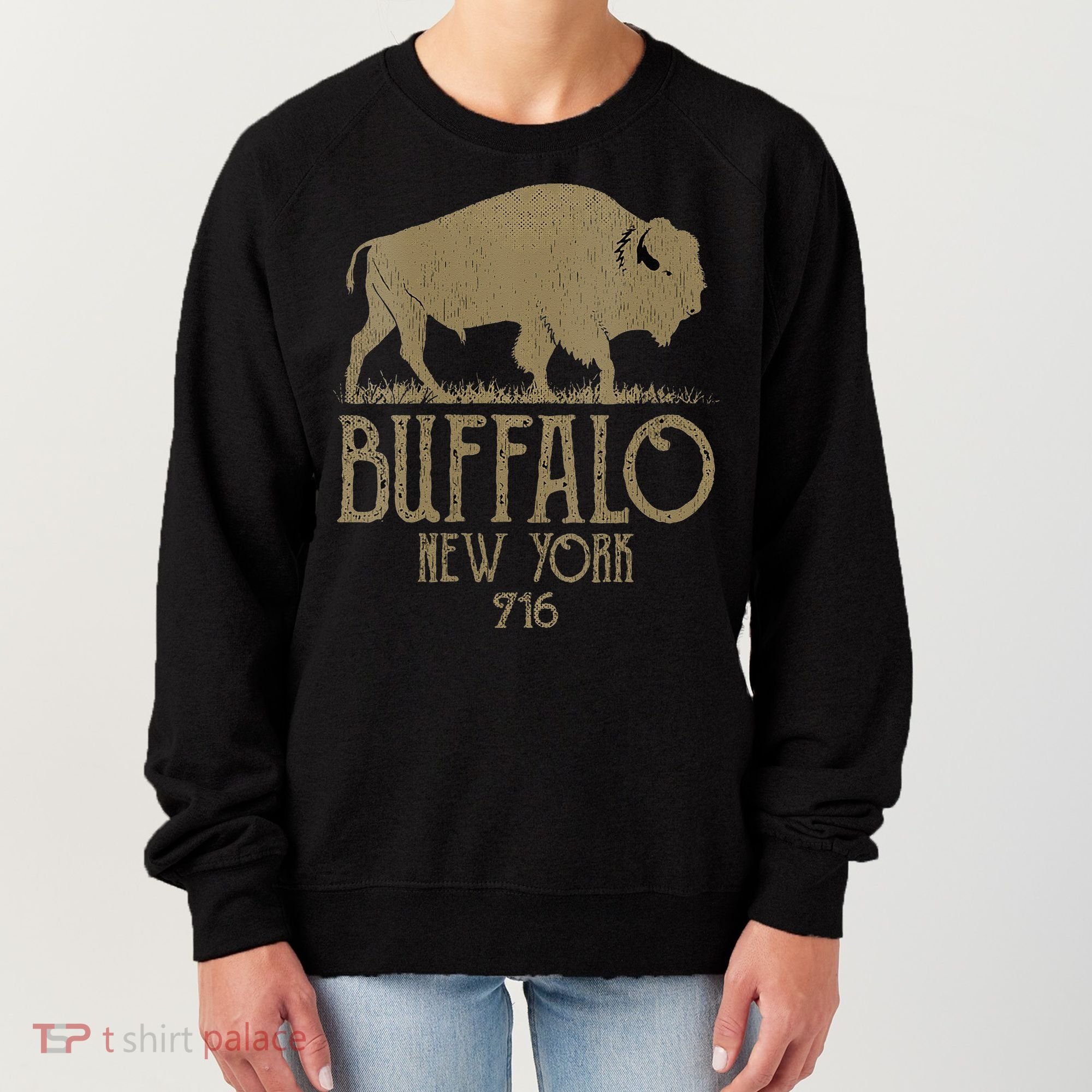 BFLO WNY Clothing Area Code 716 Buffalo New York Women's Sweatshirt