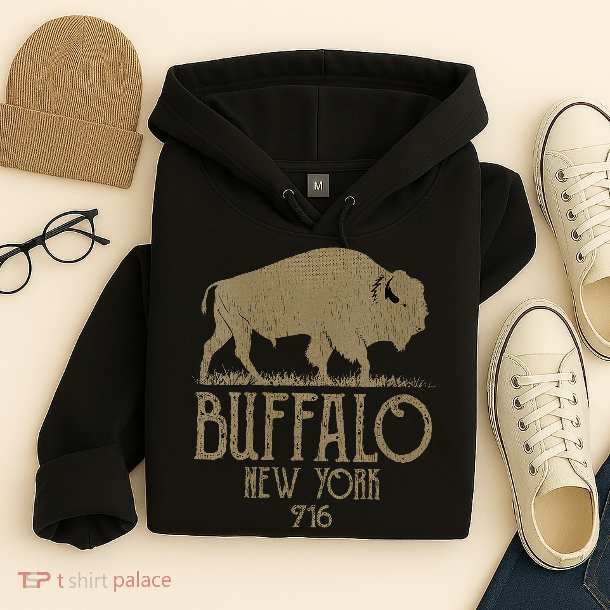 BFLO WNY Clothing Area Code 716 Buffalo New York Hoodie
