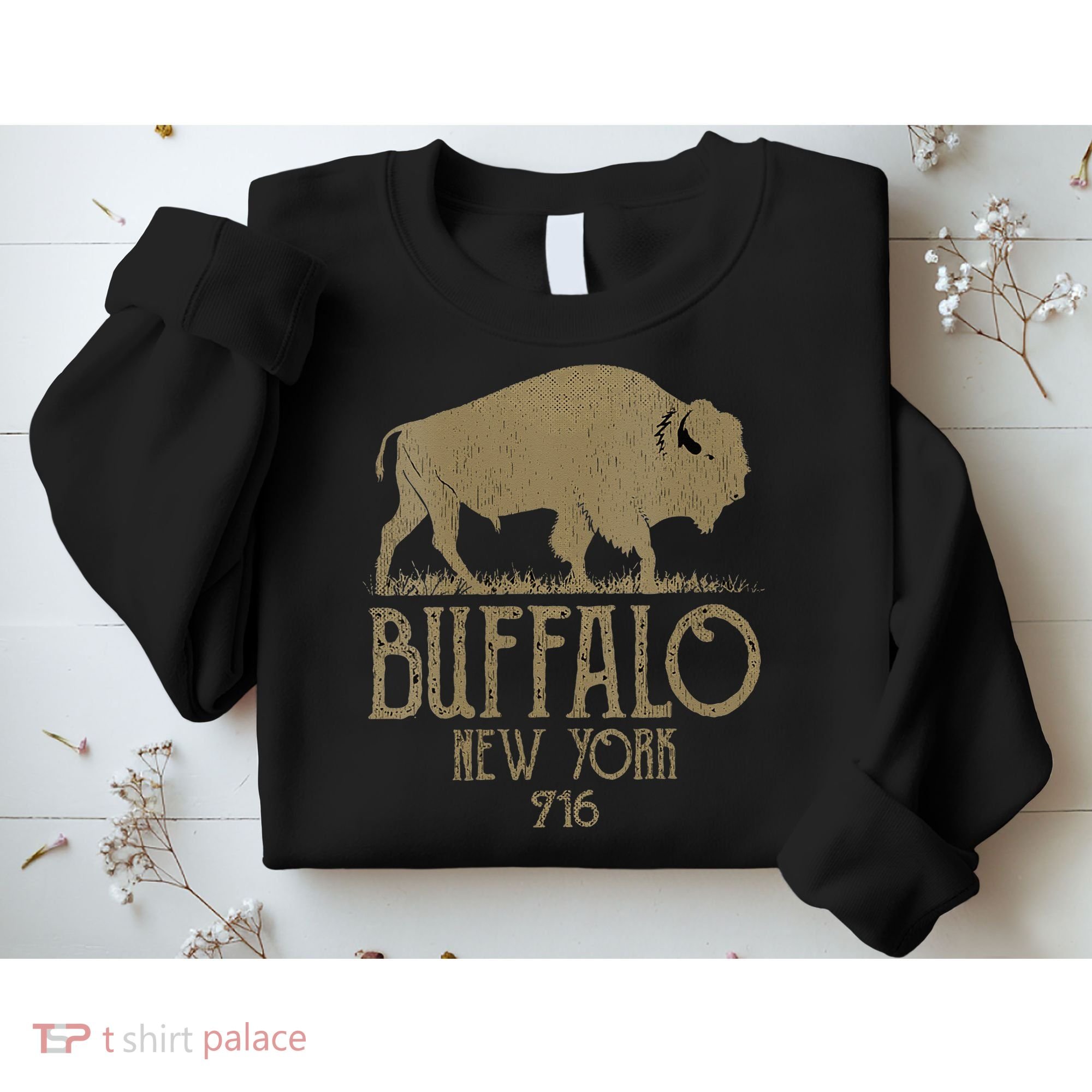 BFLO WNY Clothing Area Code 716 Buffalo New York Sweatshirt