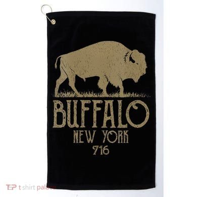 BFLO WNY Clothing Area Code 716 Buffalo New York Golf Towel