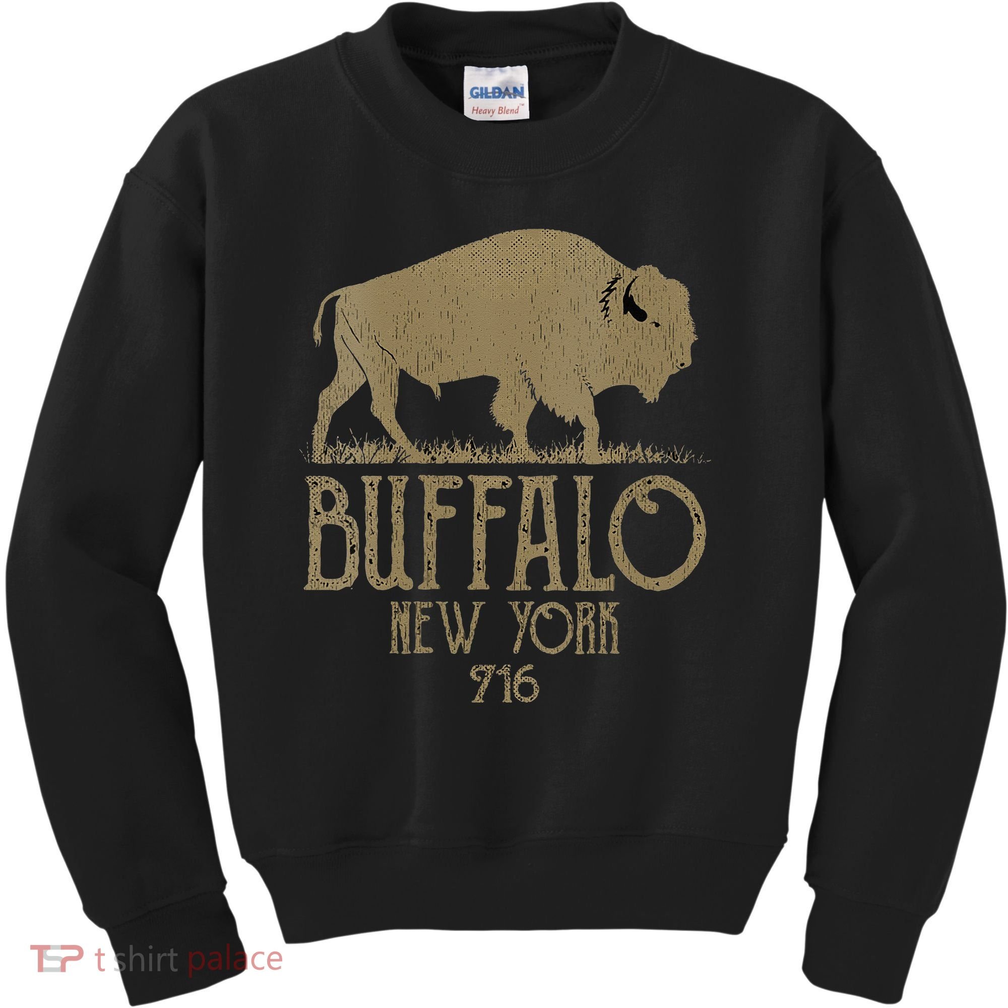 BFLO WNY Clothing Area Code 716 Buffalo New York Kids Sweatshirt
