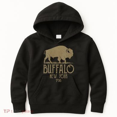 BFLO WNY Clothing Area Code 716 Buffalo New York Kids Hoodie