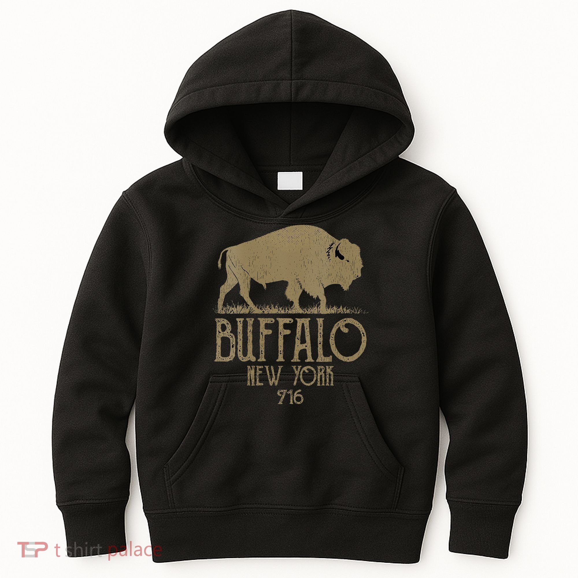 BFLO WNY Clothing Area Code 716 Buffalo New York Kids Hoodie