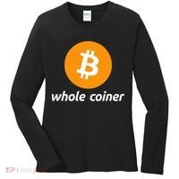 Bitcoin Whole Coiner Women's Long Sleeve Shirt thumb 0