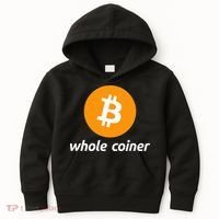 Bitcoin Whole Coiner Kids Hoodie thumb 0