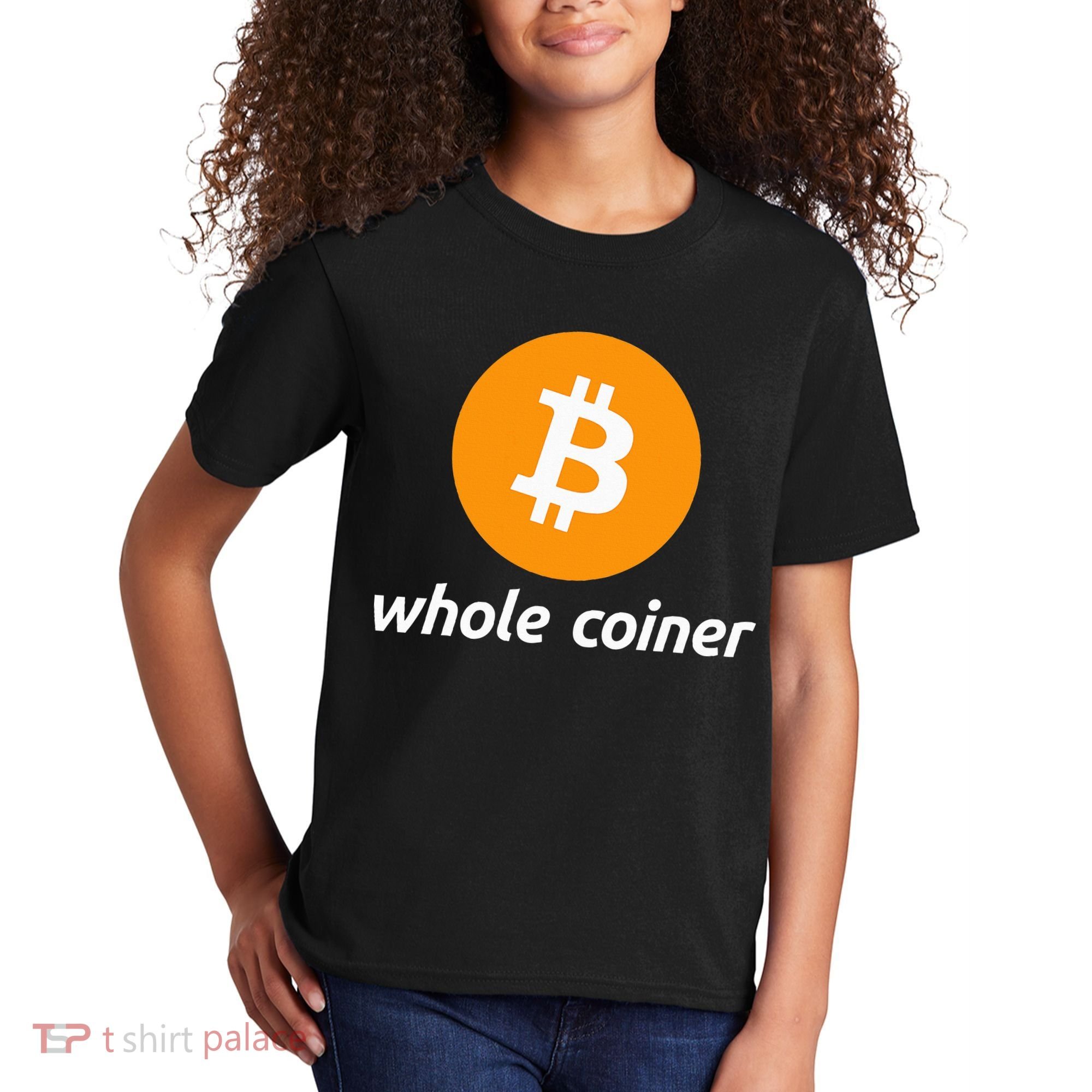 Bitcoin Whole Coiner Kids T-Shirt