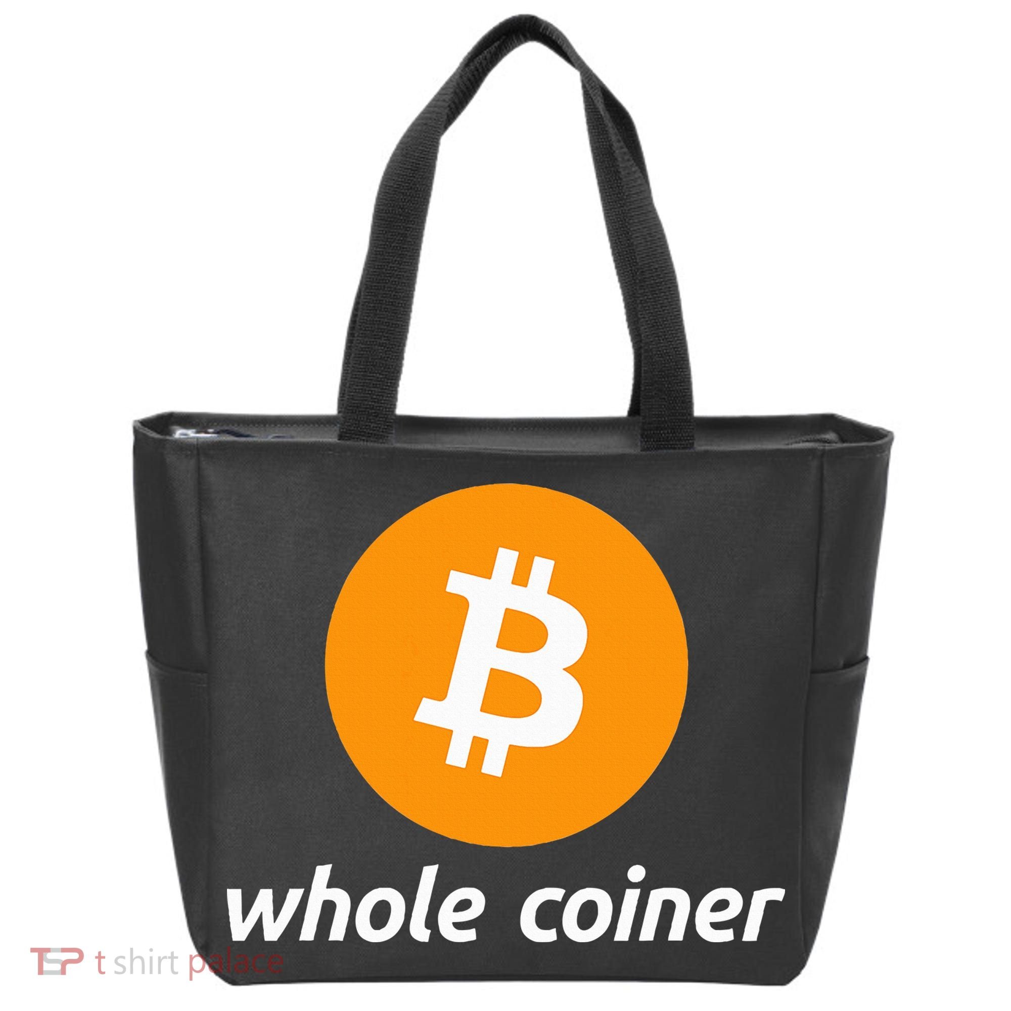 Bitcoin Whole Coiner Tote Bag