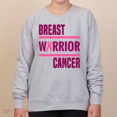 Breast Warrior Cancer Ribbon Women's Sweatshirt