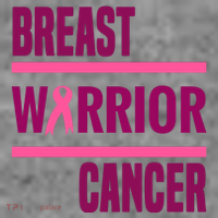 Breast Warrior Cancer Ribbon Toddler Hoodie thumb 2