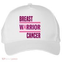 Breast Warrior Cancer Ribbon Five-Panel Snapback Cap thumb 0