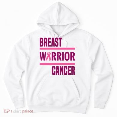 Breast Warrior Cancer Ribbon Hoodie
