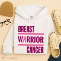 Breast Warrior Cancer Ribbon Hoodie thumb 4