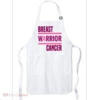 Breast Warrior Cancer Ribbon Apron thumb 0
