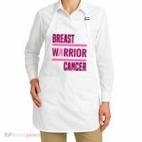 Breast Warrior Cancer Ribbon Apron thumb 2