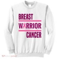Breast Warrior Cancer Ribbon Sweatshirt thumb 0