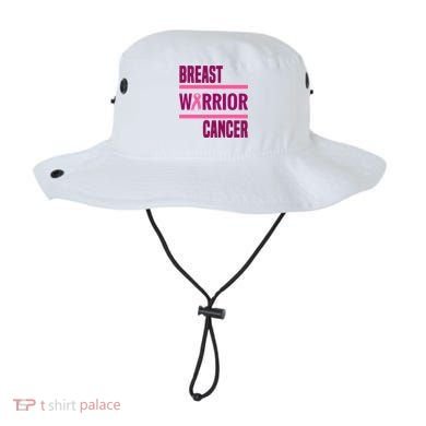 Breast Warrior Cancer Ribbon Bucket Hat