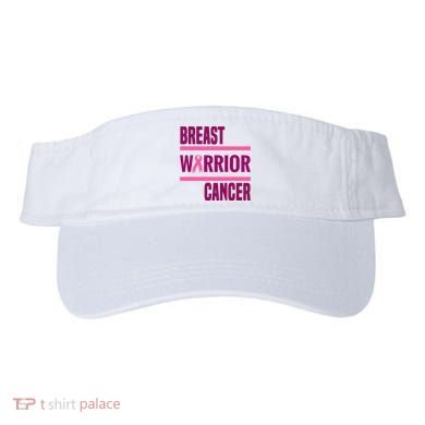 Breast Warrior Cancer Ribbon Visor