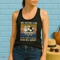 Bad Witches Club Why Be A Princess When You Could Be A Queen Villain Character Women's Tank Top thumb 2