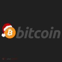 Bitcoin With Christmas Hat Funny Bitcoin With Santa Hat Funny Bitcoin Crypto Women's Sweatshirt thumb 2