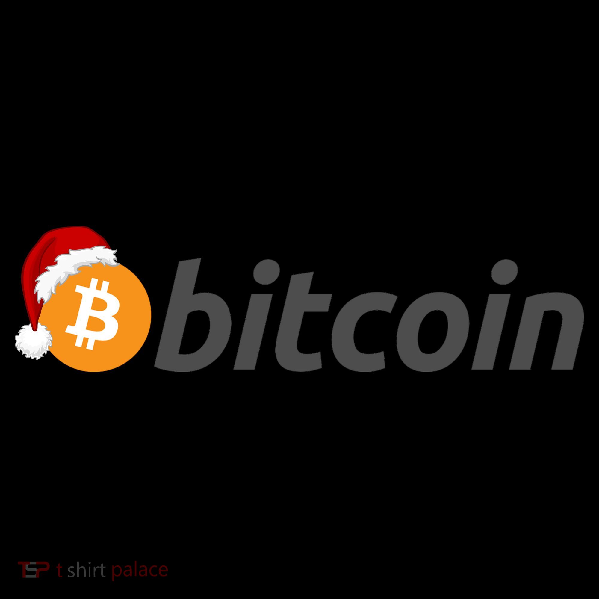 Bitcoin With Christmas Hat Funny Bitcoin With Santa Hat Funny Bitcoin Crypto Coaster
