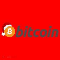 Bitcoin With Christmas Hat Funny Bitcoin With Santa Hat Funny Bitcoin Crypto Santa Hat thumb 1