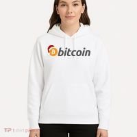 Bitcoin With Christmas Hat Funny Bitcoin With Santa Hat Funny Bitcoin Crypto Hoodie thumb 5