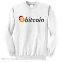 Bitcoin With Christmas Hat Funny Bitcoin With Santa Hat Funny Bitcoin Crypto Sweatshirt thumb 0