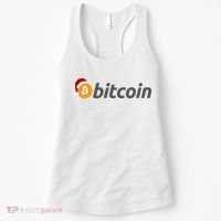 Bitcoin With Christmas Hat Funny Bitcoin With Santa Hat Funny Bitcoin Crypto Women's Tank Top thumb 0