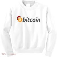 Bitcoin With Christmas Hat Funny Bitcoin With Santa Hat Funny Bitcoin Crypto Kids Sweatshirt thumb 0