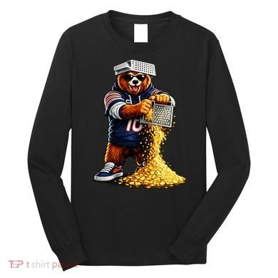 Bear With Cheese Grater Long Sleeve Shirt