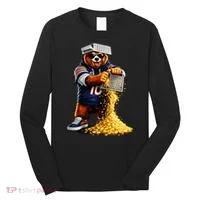 Bear With Cheese Grater Long Sleeve Shirt thumb 0